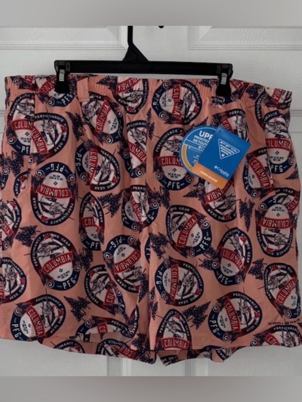 Columbia PFG Backcast 6” Omni-Shade Drawstring Water Shorts Swim Trunks XXL NWT